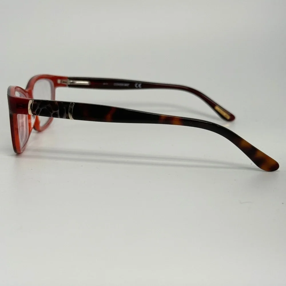 Covergirl CG0531 071‎ Womens Eyeglasses Frames Burgundy Tortoise 51-17-135